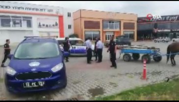 Bursa'da nefes kesen kovalamaca karakolda bitti