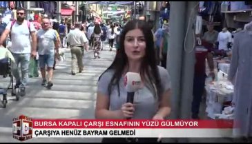 Bursa Kapalı Çarşı esnafının yüzü gülmüyor (ÖZEL HABER)