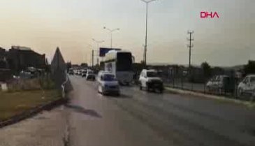 Bursa- Ankara yolunda trafik yoğunluğu