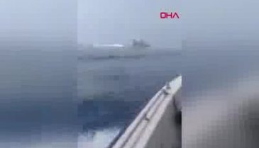 Hürmüz Boğazı'nda gerilim dolu anlar