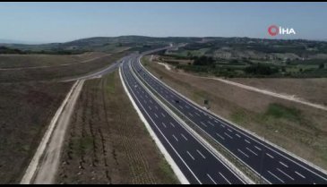 İstanbul-Bursa-İzmir otoyolu sürücülere rahat nefes aldırdı