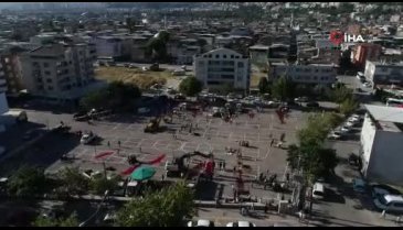 Bursa'da kurbanlıklar böyle kesildi