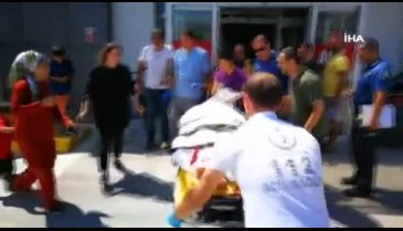 Bursa'da otomobilin çarptığı genç ağır yaralandı