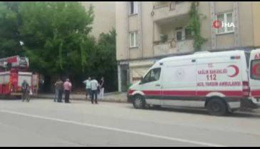 Bursa'da şeker hastası şahsın tansiyonu yükseldi, metrelerce yükseklikten aşağı düştü