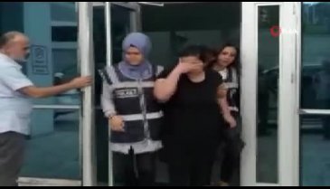 Suç makinesi kadın Bursa'da mangal başında yakalandı