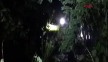 Bartın'da 5 kişinin bulunduğu araç baraja uçtu