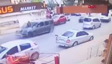 Dehşet anları saniye saniye kamerada!
