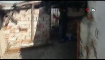 Edremit sahili alev alev yanıyor!