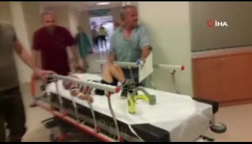 Bursa'da küçük efe kanlar içerisinde kaldı
