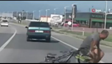 Bursa'da ölüm böyle teğet geçti! O anlar kamerada