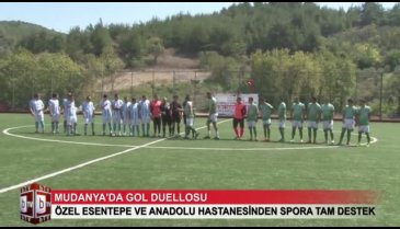 Mudanya'da sporculara Anadolu ve Esentepe desteği