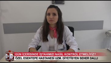 İştahımızı kontrol altına almak çok kolay! (ÖZEL HABER)