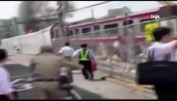 Japonya'da tren kazası: Çok sayıda yaralı var
