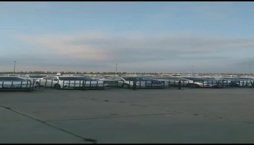 Yenikapı'ya yüzlerce araç getirildi