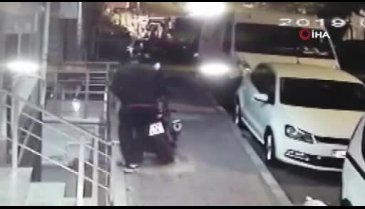 Önce test etti, sonra çalıp gitti