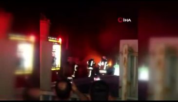 Fabrikada yangın: Çok sayıda ekip sevk edildi