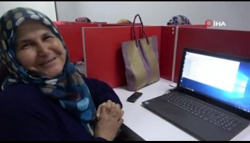 Bursa Orhanelili kadınlar interneti öğreniyor