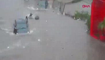 Sele kapılan genç kız, kanalizasyon çukurunda can verdi