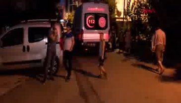 Kadın düştü, eşi peşinden atladı!
