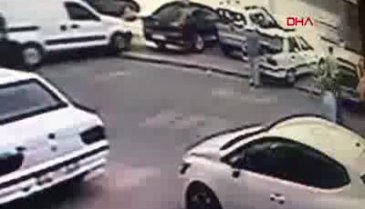 Emekli polise sopalı saldırı