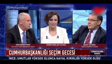 Muharrem İnce, canlı yayında Cumhurbaşkanı adaylığını açıkladı