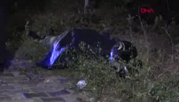 Bursa'da motosiklet sürücüsünün feci sonu!