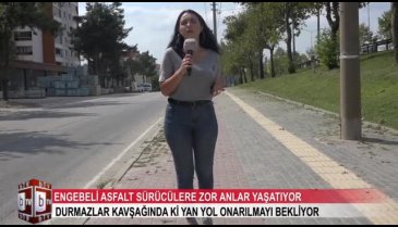Bursa'da sanayinin göbeğinde onarılmayı bekleyen yol! (ÖZEL HABER)