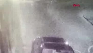 Polisten kaçmaya çalışırken bahçe duvarına çarptı