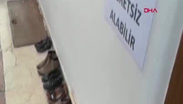 Bursa'da 'Askıda ayakkabı' görenleri şaşırttı