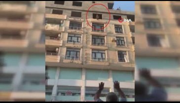 6'ncı kattan atlayan genç kız ağır yaralandı