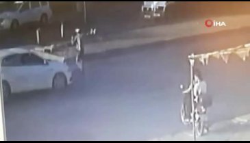 Zıplayarak ölümden kurtuldu