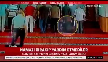 Namaz kılarken kalp krizi geçirip hayatını kaybetti, kimse yardım etmedi