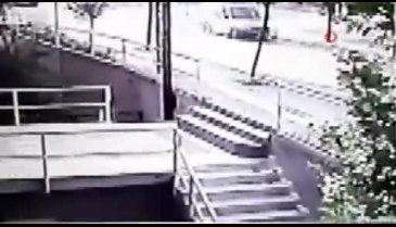 Bursa'daki feci kaza güvenlik kamerasında