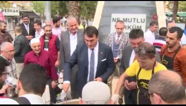 Bursa'da asker uğurlaması