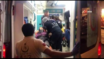 Maganda kurşunu, balkonda oturan yaşlı kadına isabet etti
