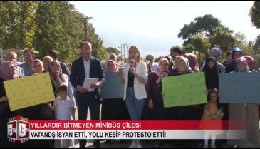 Bursa'da yıllardır bitmeyen minibüs çilesi! (ÖZEL HABER)