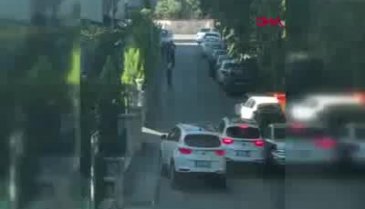 Toz maskeli hırsızlar otomobilin camını kırıp çantayı çaldı