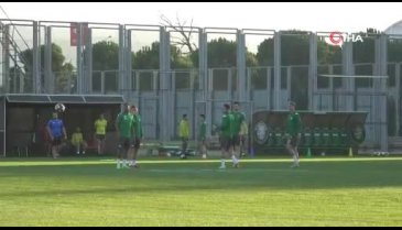 Bursaspor'da Altay mesaisi