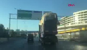 Bisikletlinin tehlikeli yolculuğu