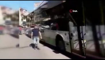 Bursa'da belediye otobüsü kaza yaptı: 3 yaralı
