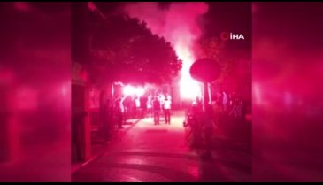 Bursa'da down sendromlu gence mahalle halkından düğün gibi doğum günü