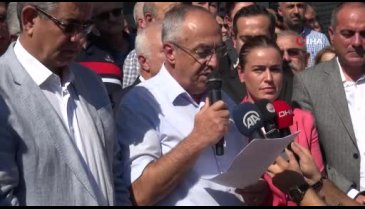 Bursa Gemlik tek yürek oldu: "Barışın ve huzurun kenti olacağız"