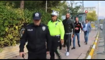 Lüks araçla drifte rekor ceza kesildi