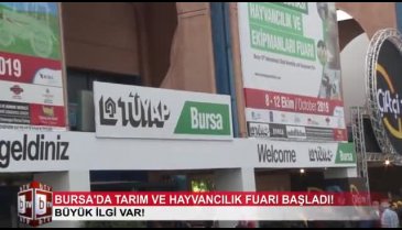 Bursa'da tarım ve hayvancılık fuarı başladı!