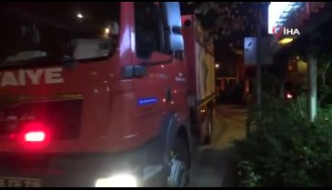 Bursa'da yangın söndürme malzemelerini pazarlayan işçi yanarak can verdi