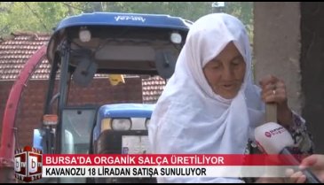 Bursa'da organik salça zamanı! (ÖZEL HABER)