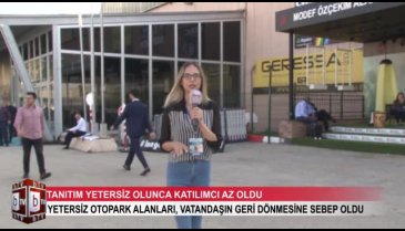 Bursa'da yeterli tanıtım olmayınca, beklenen ilgi gelmedi! (ÖZEL HABER)