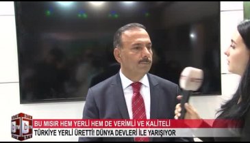 Bursa Tarım Fuarı'nda yerli mısır üretimi! (ÖZEL HABER)