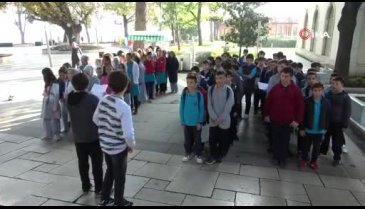 Bursa'da minik öğrencilerden orduya Fetih süreli destek