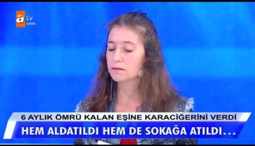 Eşi aldatınca verdiği karaciğerini geri istedi!